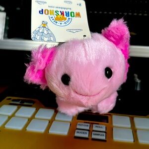 Build a bear buddy pink axoltl